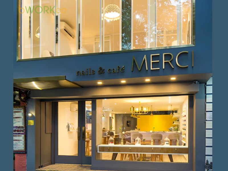 Sơ lược về MERCI, nails, hair & cafe