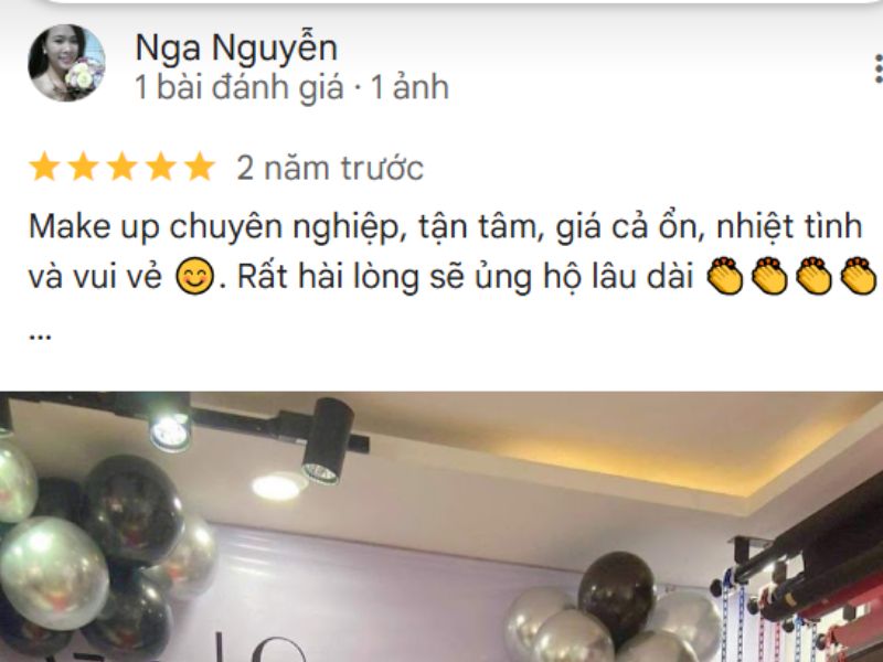 Đ&aacute;nh gi&aacute; thực tế từ kh&aacute;ch h&agrave;ng về Lu makeup Academy