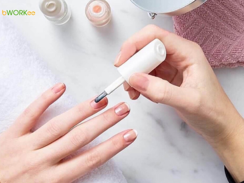 Bước 4: Sơn lớp nền