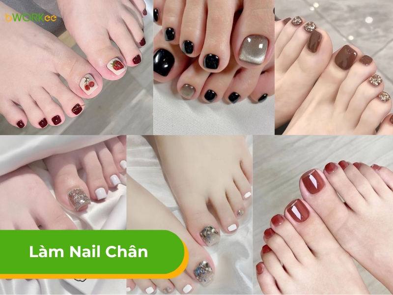Làm nail chân: Khám phá 28+ mẫu nail đẹp, mới nhất 2025