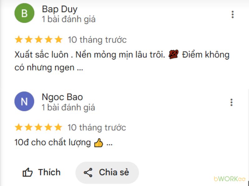 Đánh giá của khách hàng về dịch vụ Kendy Makeup artist Quận 7 