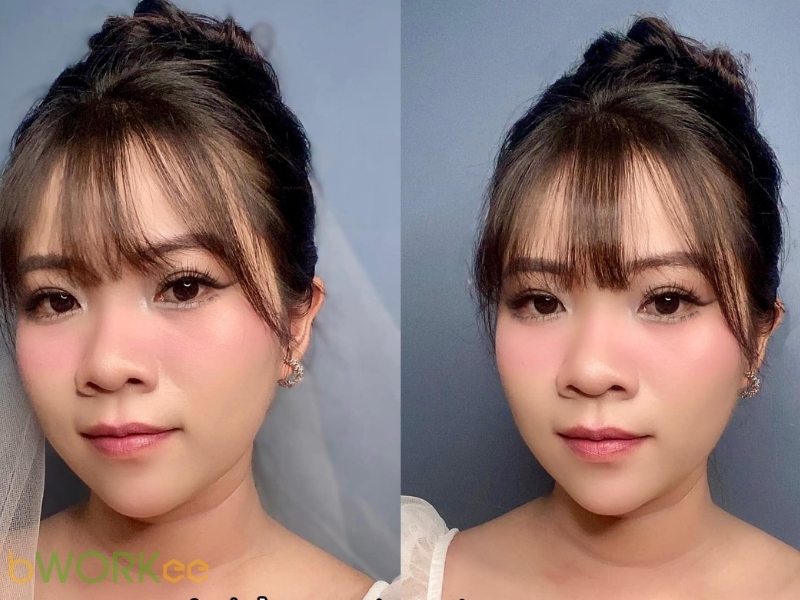 Kh&ocirc;ng gian tại Hồng V&otilde; makeup artist