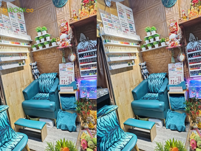 Không gian hiện đại tại Mai Nail & Makeup