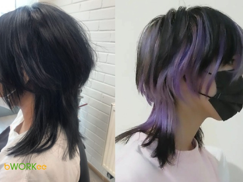 Tóc con sứa vểnh đuôi