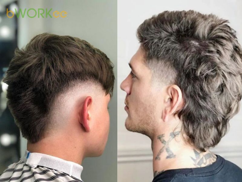 Mohican để tóc gáy