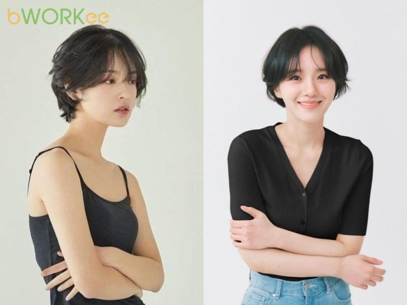 Hush Cut Ngắn