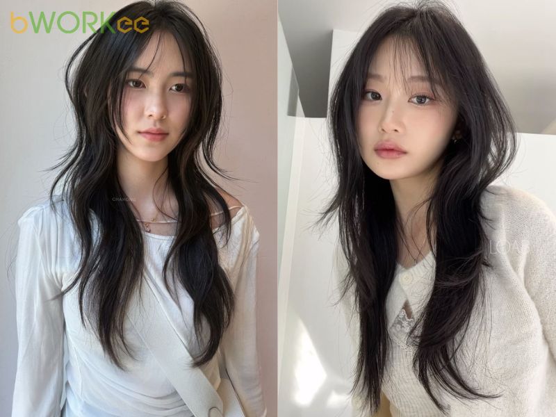 Hush Cut Cho Mặt Dài