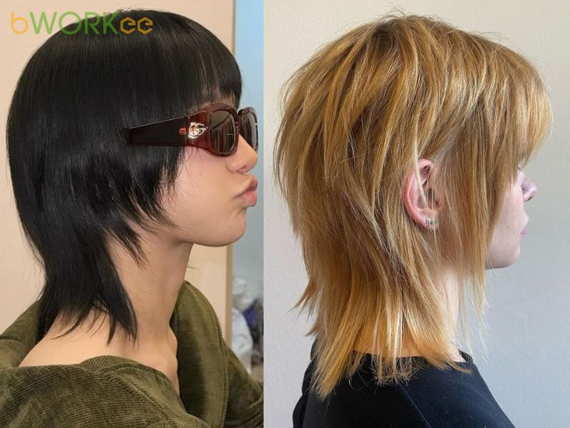 Mullet Wolf Cut – Nổi loạn vừa đủ