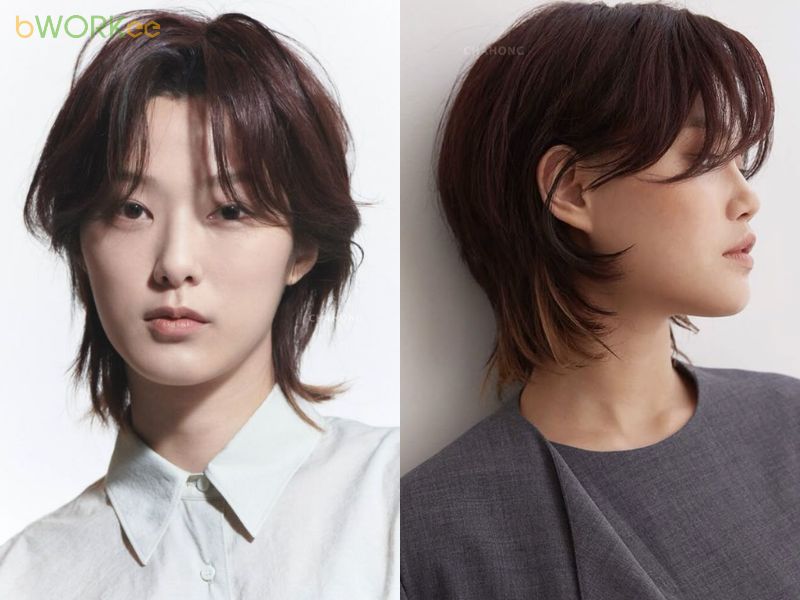  Tóc tomboy cho mặt dài