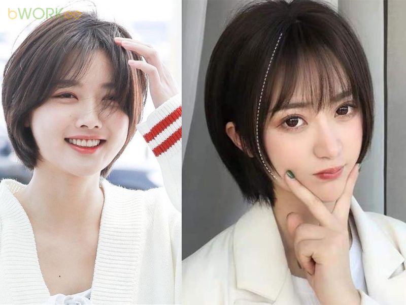 Tóc tomboy gọn gàng cho học sinh