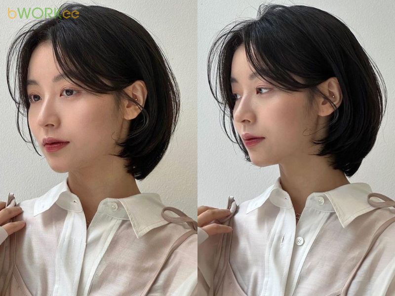  Tóc tomboy Hàn Quốc dịu dàng
