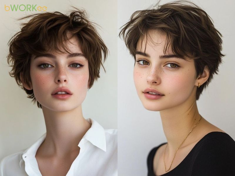 Tóc undercut tomboy phá cách