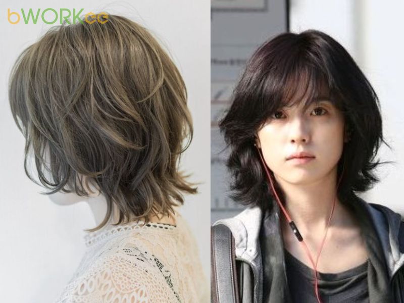  Wolf Cut sóng tóc lob – Thời thượng, quyến rũ