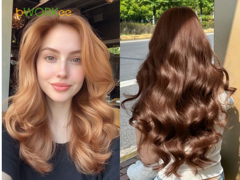Các kiểu tóc xoăn dài lọn to