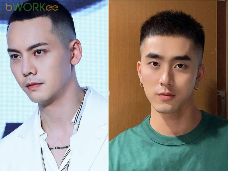 Tóc đầu đinh phong cách Trung Quốc