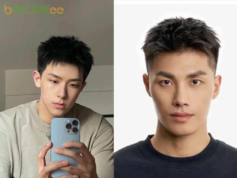 Undercut mái ngắn