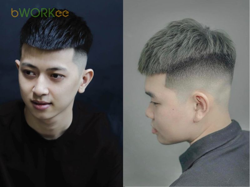 Kiểu tóc Mohican ngắn