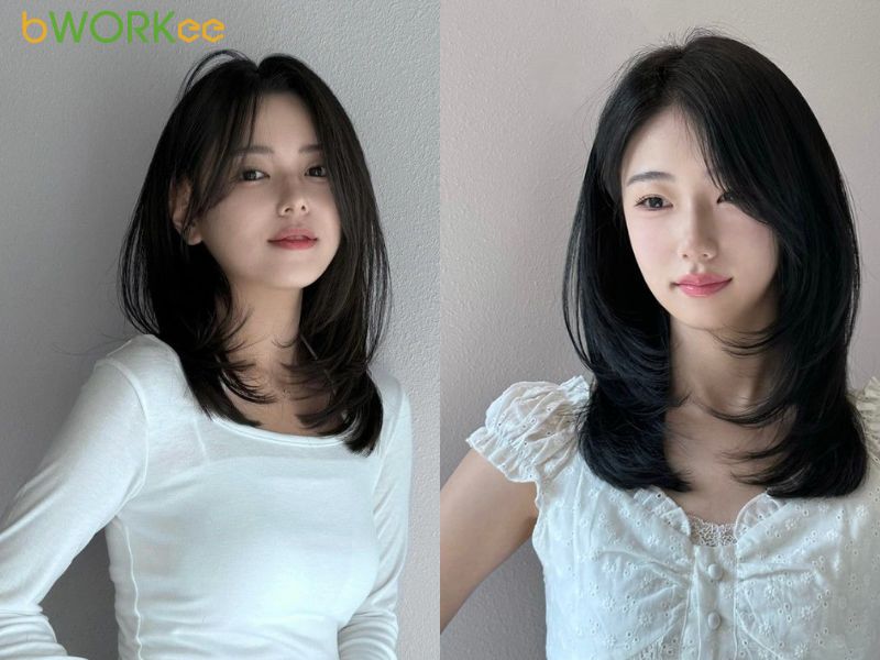 Mẫu tóc tỉa layer nhẹ