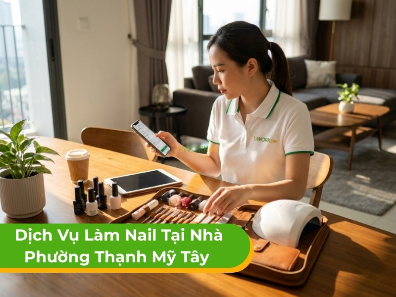Dịch vụ làm nail tại nhà phường Thạnh Mỹ Tây