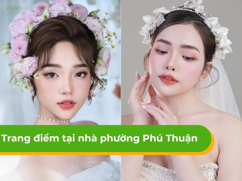 Bảng giá dịch vụ trang điểm tại nhà phường Phú Thuận