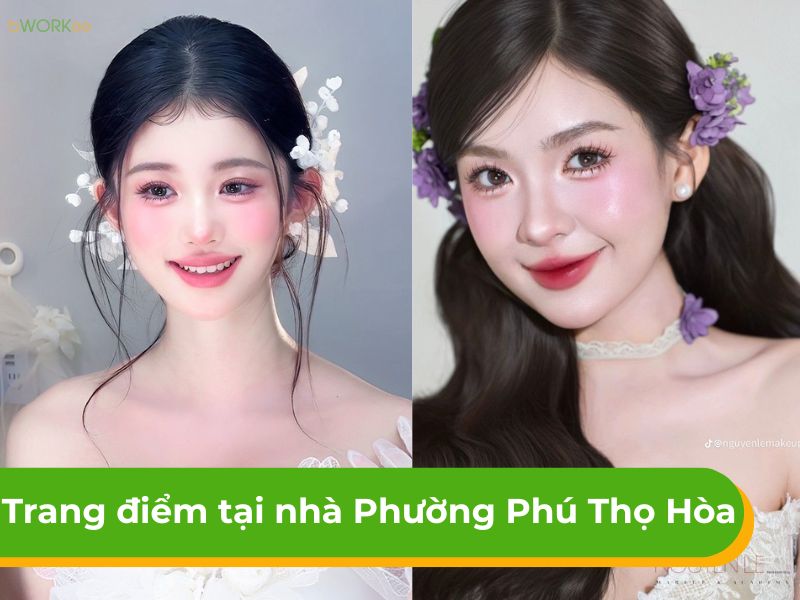 Dịch vụ trang điểm tại nhà phường Phú Thọ Hòa uy tín