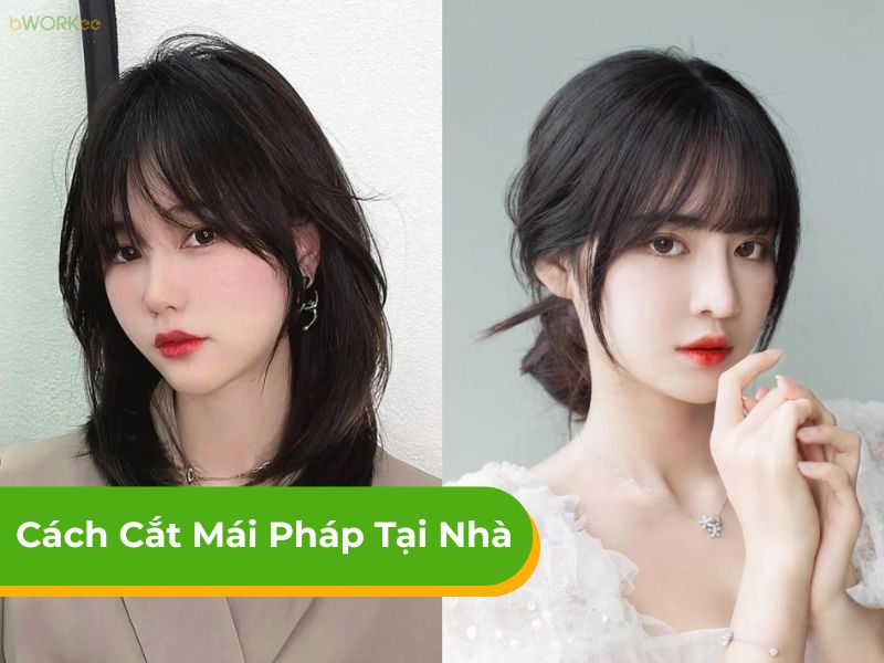 Hướng dẫn cắt mái Pháp tại nhà đơn giản chỉ trong 10 phút