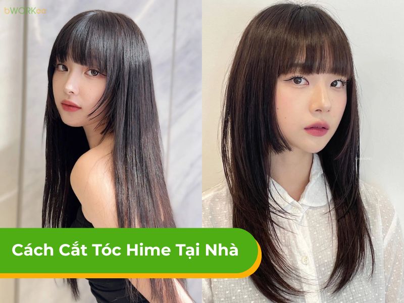 Hướng dẫn cách cắt tóc hime tại nhà chuẩn phong cách Nhật