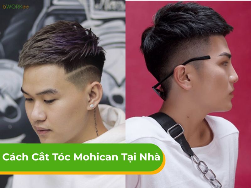 Hướng dẫn cách cắt tóc Mohican tại nhà nam tính, đơn giản