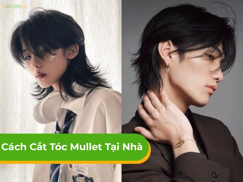 Hướng dẫn cách cắt tóc mullet tại nhà đẹp chuẩn form