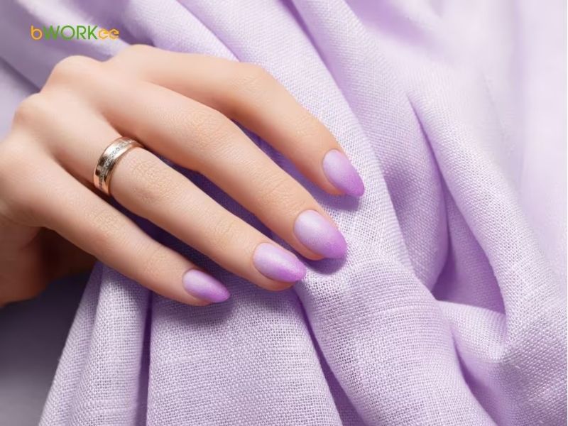 Nail tím giữ được bao lâu?