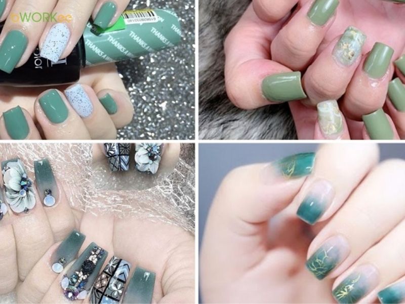 Mẹo Chọn Kiểu Nail Xanh Phù Hợp Với Phong Cách