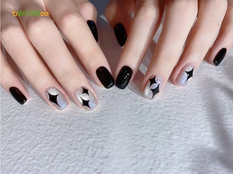Tổng quan về Nail Màu Đen