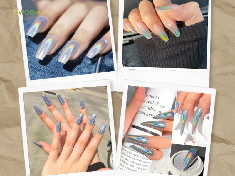 Tráng gương nhiều màu sắc