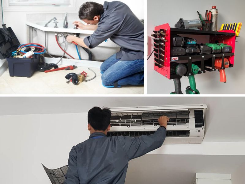 Các nhóm công việc phổ biến của Handyman tại Bworkee