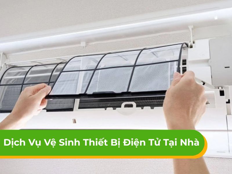 Dịch vụ vệ sinh thiết bị điện tử tại nhà chuyên nghiệp HCM