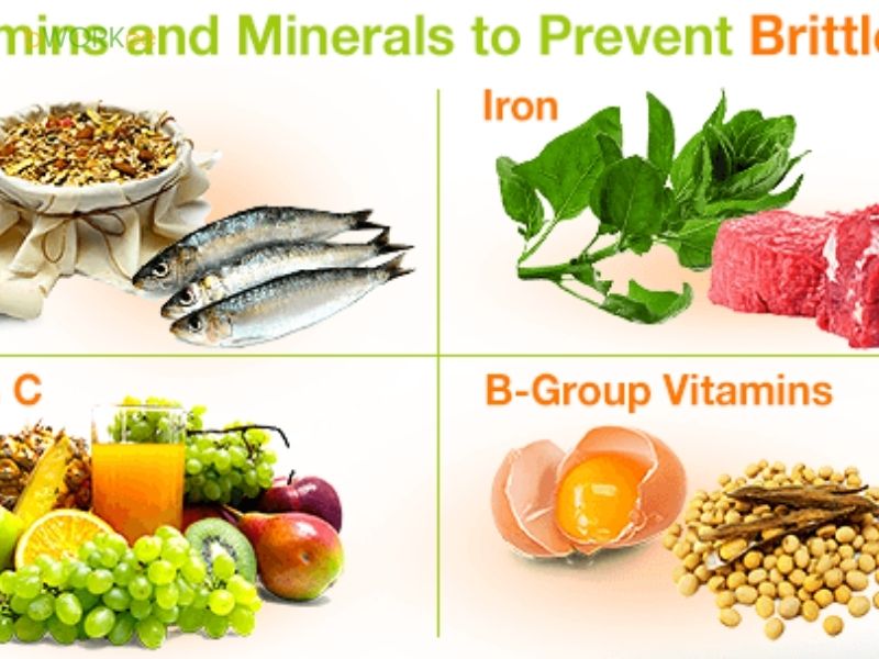 Bổ sung vitamin gi&uacute;p m&oacute;ng chắc khỏe hơn