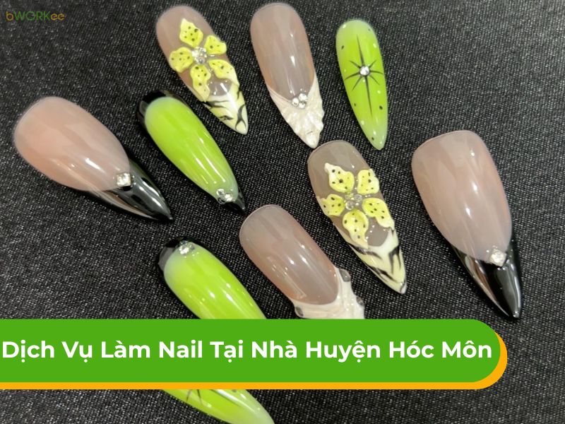 Bảng báo giá dịch vụ làm nail tại nhà huyện Hóc Môn