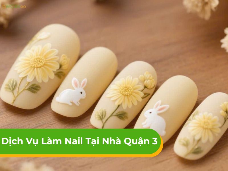 Đặt lịch dịch vụ làm nail tại nhà Quận 3 nhanh chóng