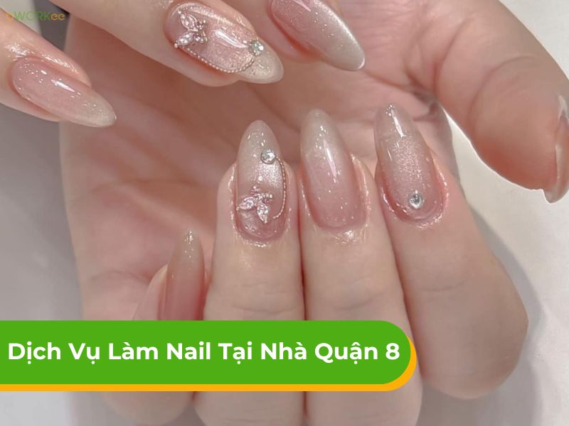 Đặt lịch dịch vụ làm nail tại nhà Quận 8 theo yêu cầu