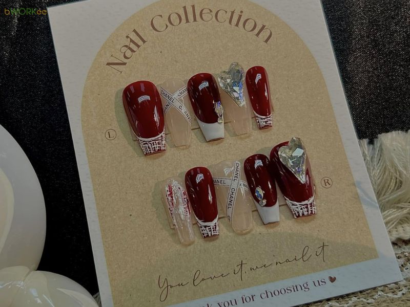 Hướng dẫn đặt lịch làm nail tại gia huyện Hóc Môn nhanh chóng qua Bworkee