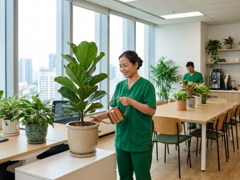 B&aacute;o gi&aacute; dịch vụ chăm s&oacute;c c&acirc;y cảnh d&agrave;nh cho doanh nghiệp tận nơi