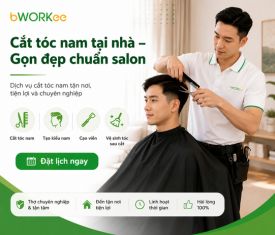 Dịch Vụ Cắt Tóc Nam Tại Nhà